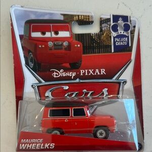 Mattel Disney Pixar Cars Maurice Wheelks Red Toy Vehicle